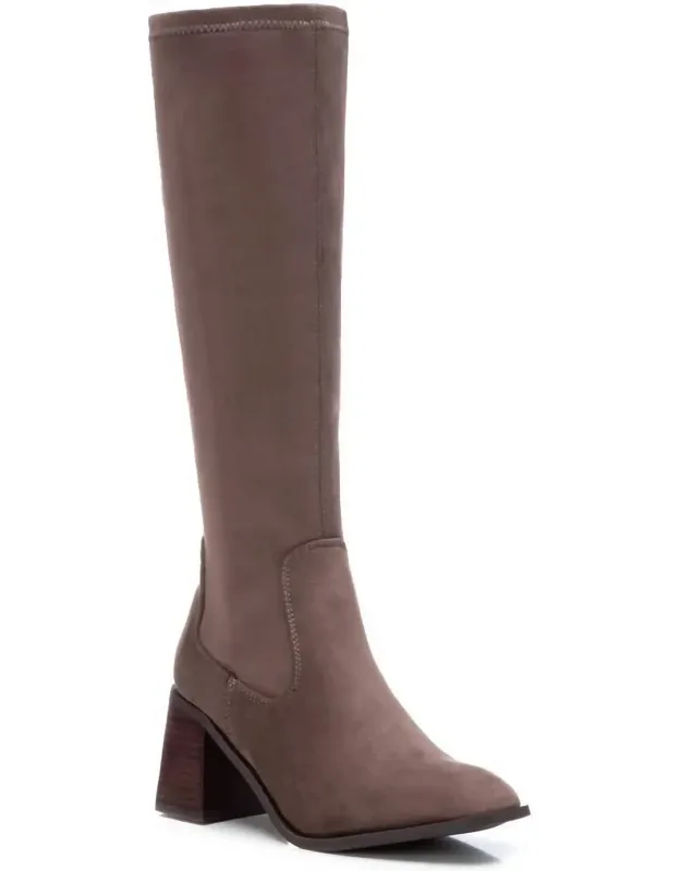 Suede Dress Boots