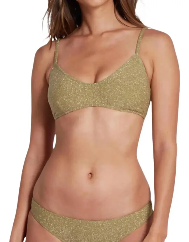 Bralette Bikini Top With Adjustable Straps