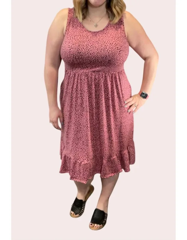 Ruffle Tank Dress