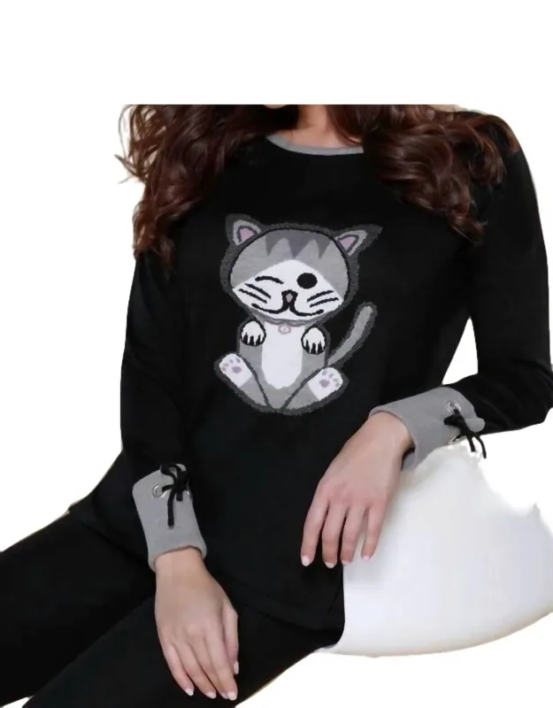 Kitty Paws Pullover