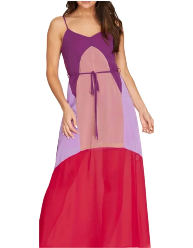 Cut-out Maxi Dress