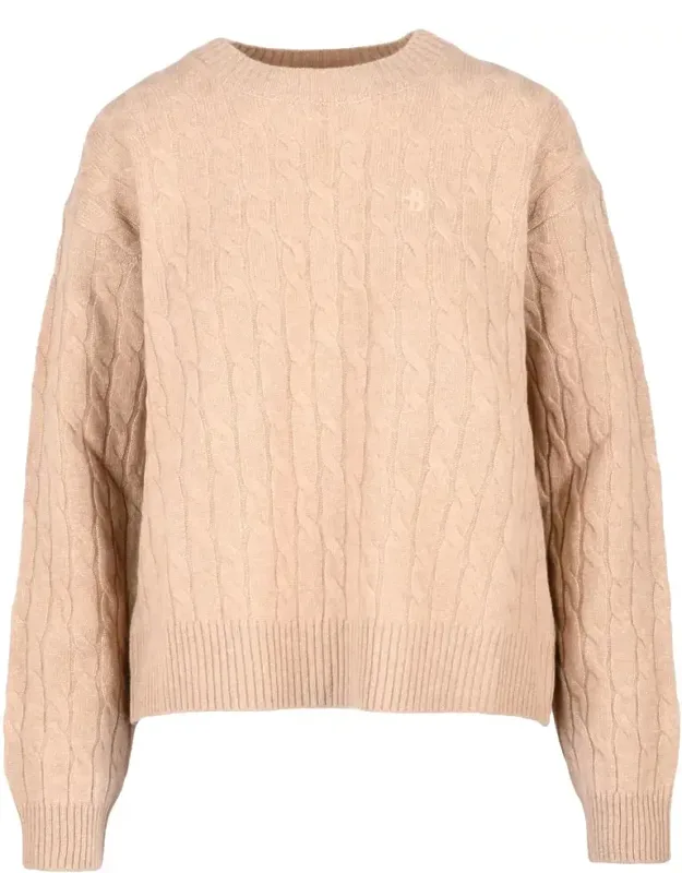 Sweater - Cable Knit, 100% Wool