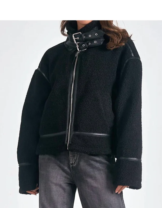 Sherpa Bomber Jacket