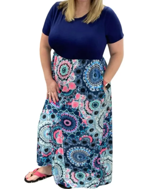 Medallion Maxi Dress
