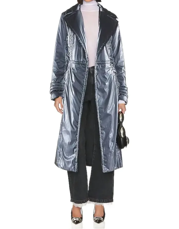 Nylon Trench Coat
