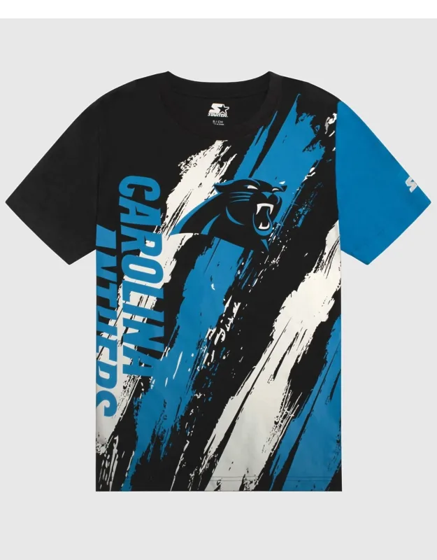 Carolina Panthers Short Sleeve Crew Neck Shirt