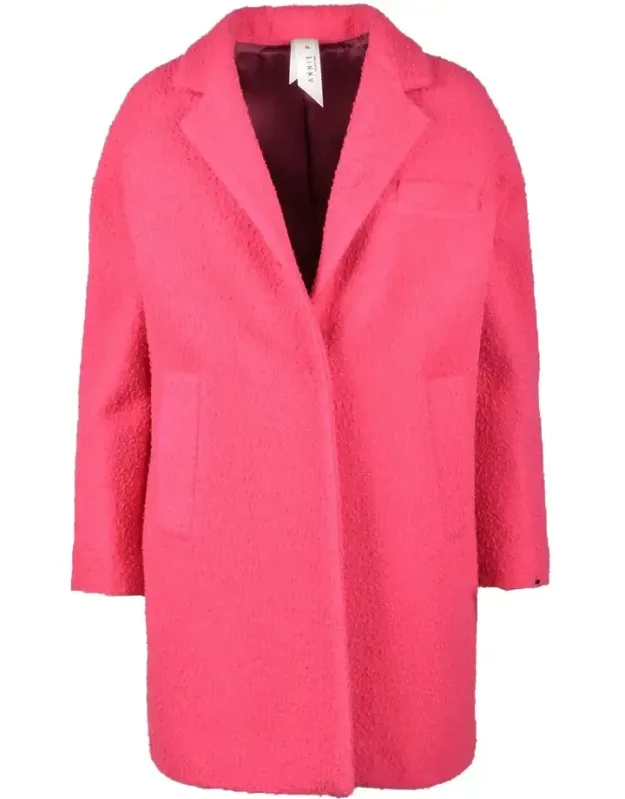 Wool Mohair Polyamide Coat