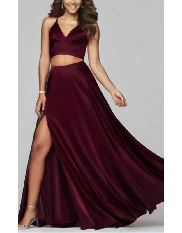 Satin Dress