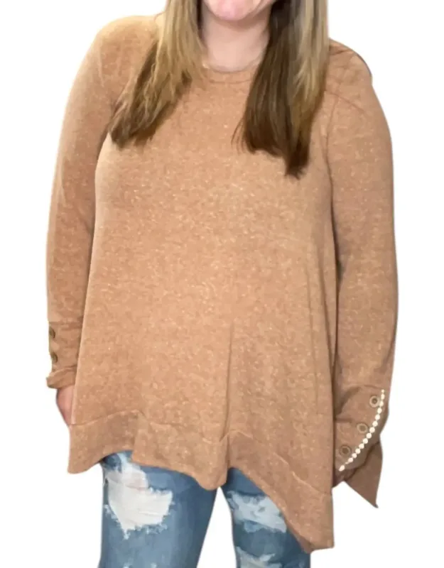 Asymmetrical Tunic Top