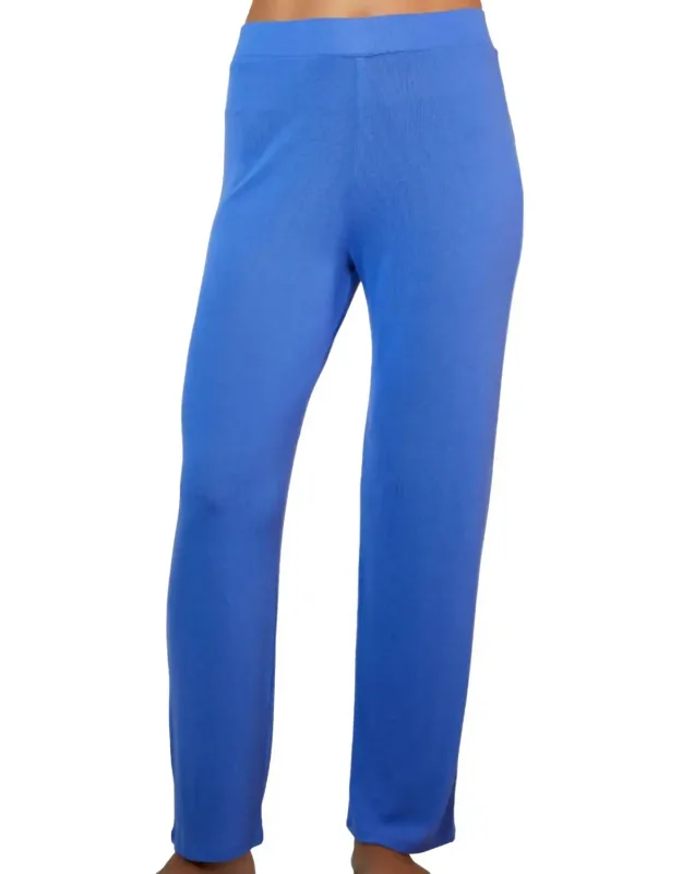 Solid Wide Leg Pants