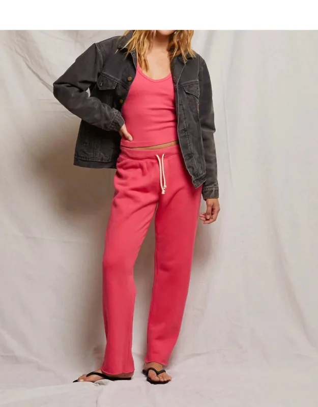 Collins Fleece Straight Leg Sweatpants