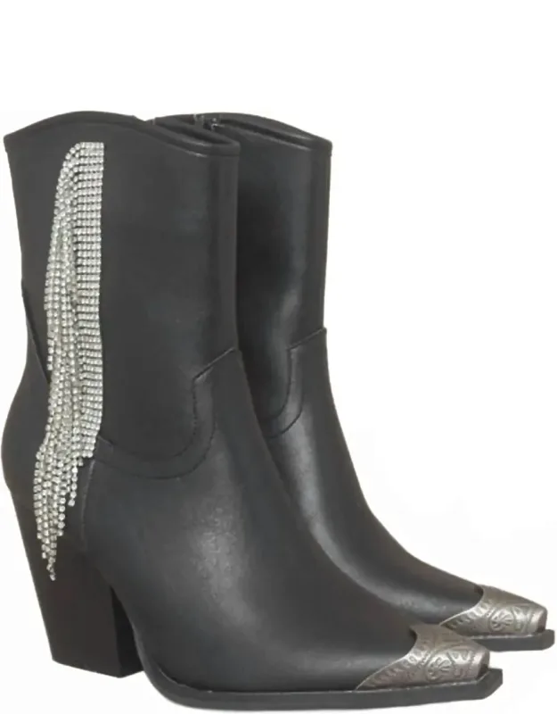 Kai Rhinestone Fringe Boots