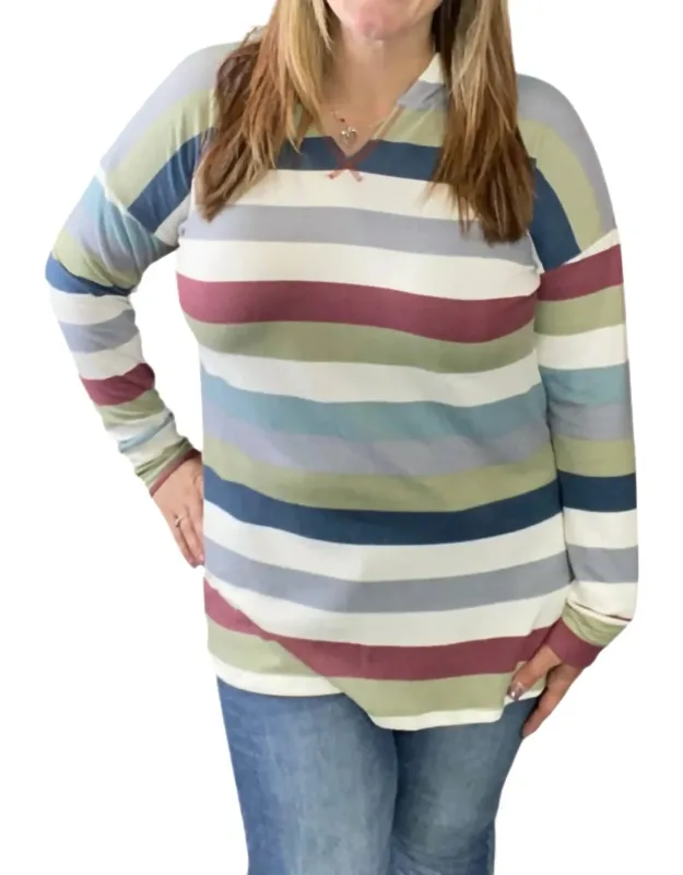 Stripe Hoodie