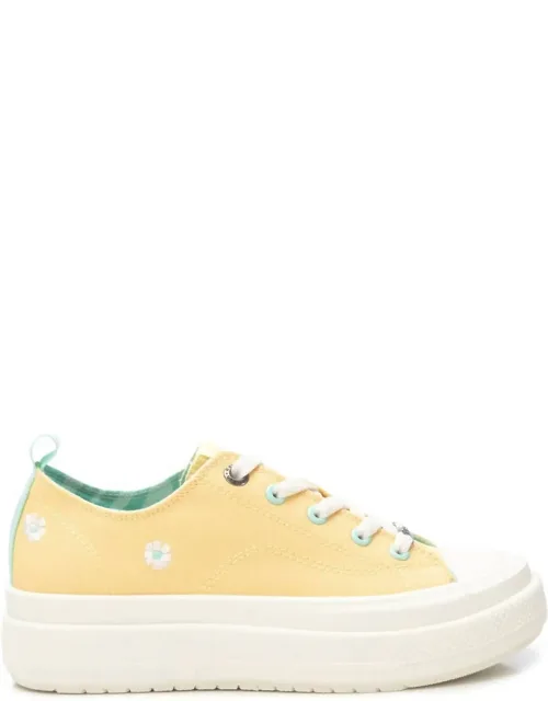 Canvas Platform Sneakers