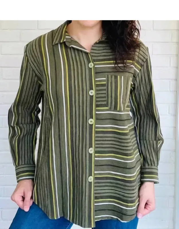 Change Your Stripes Pocket Shirt