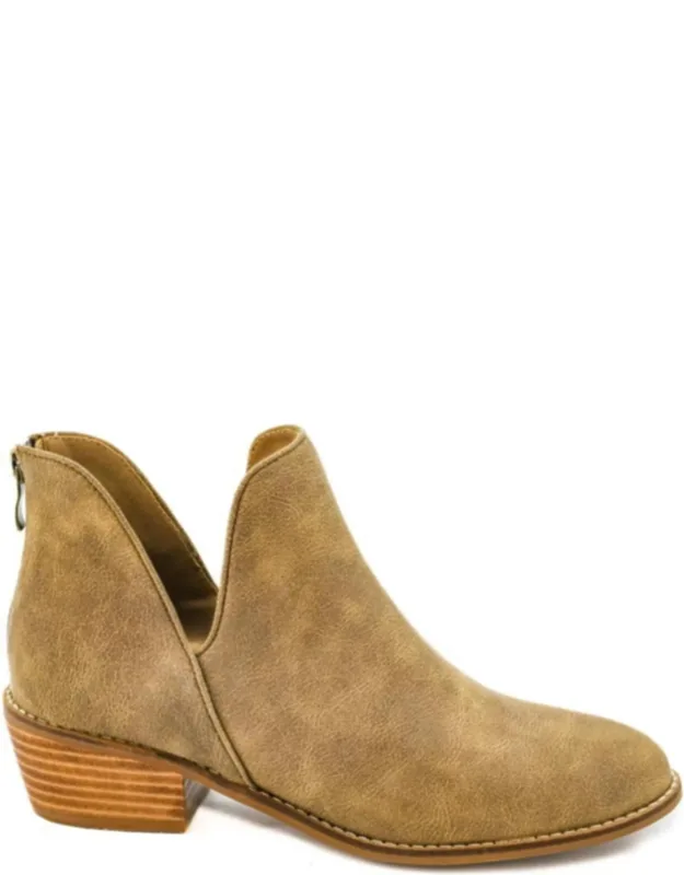 Vanish Block Heel Booties