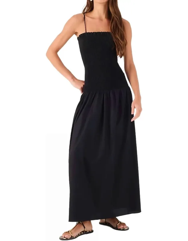 Cropped Lastex Dress