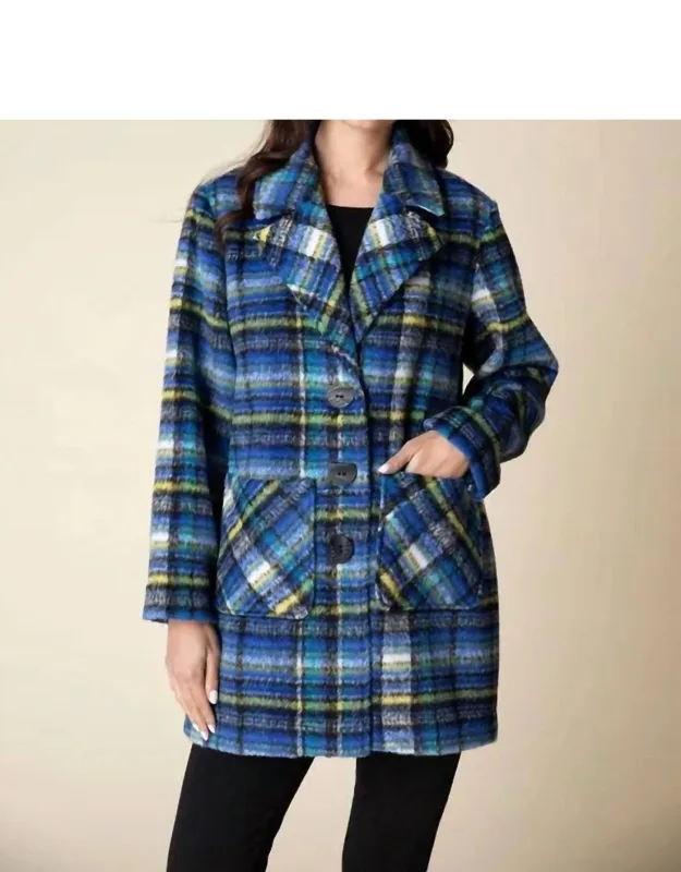 Tartan Car Coat