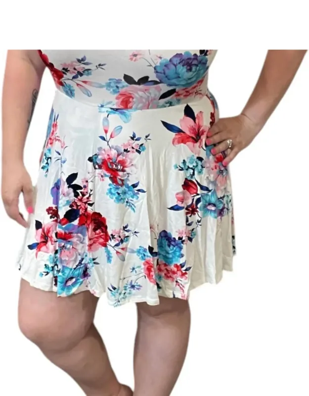 Floral Short Dress