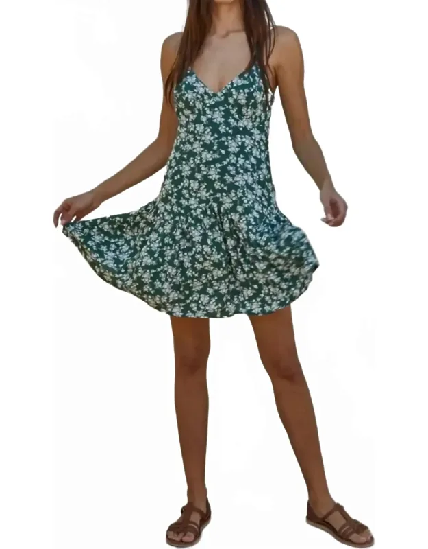 Floral Ditsy Mini Dress