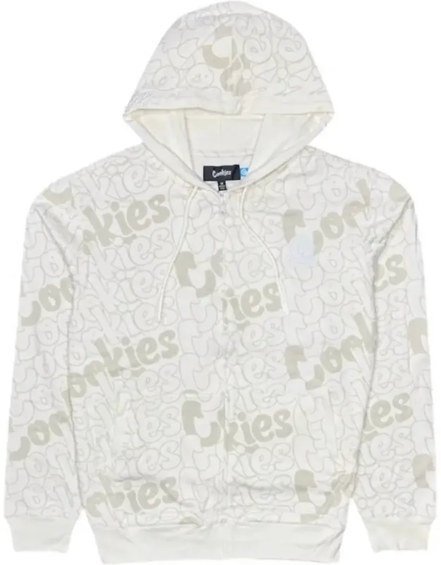 All Over Print Zip-up Hoodie