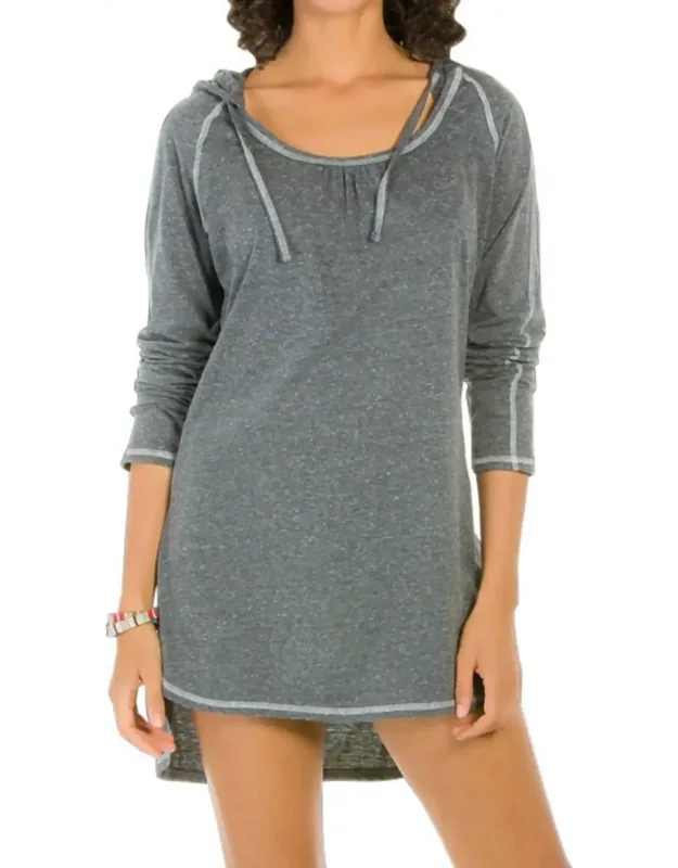Hooded Long Sleeve Tunic