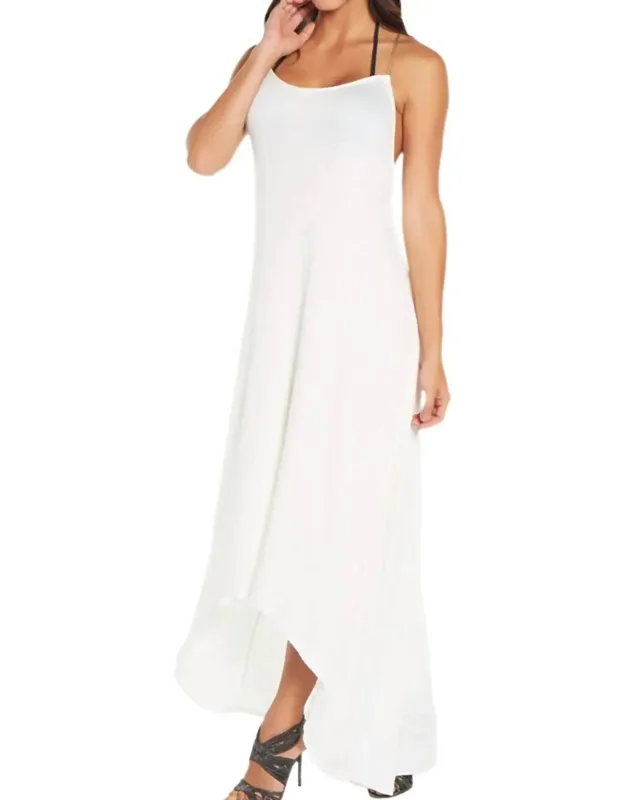 Corbel Cross Back Maxi Dress