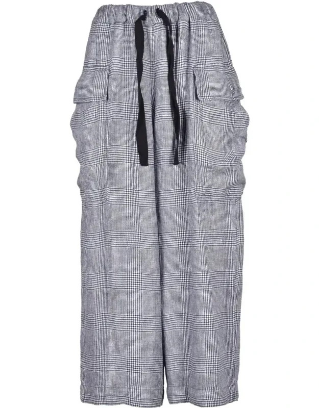 Wide Leg Cargo Trousers
