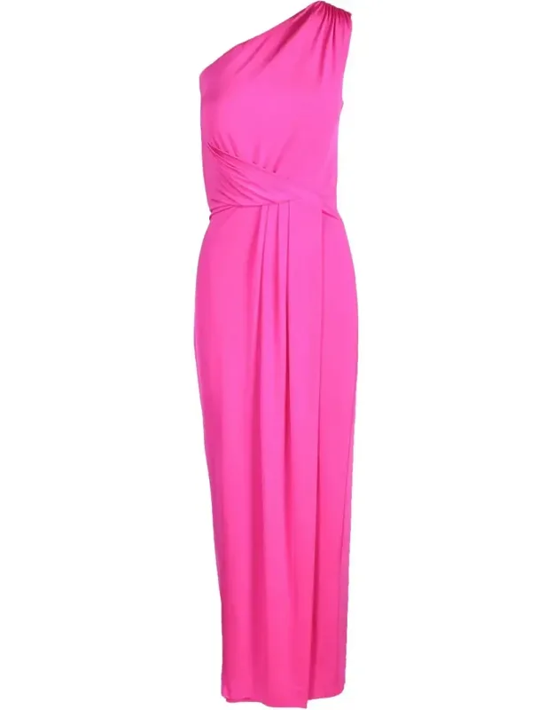 One-shoulder Midi Dress