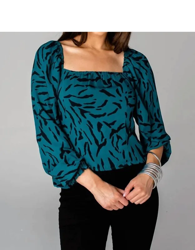 Bailey Smocked Back Top