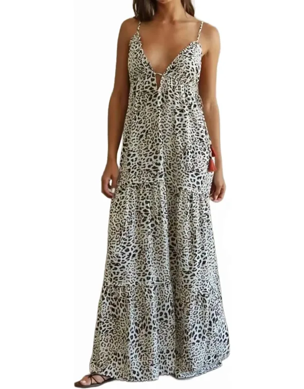 Leopard Maxi Dress