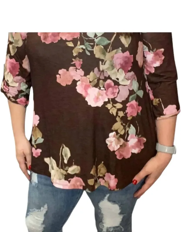 Floral Tunic Top