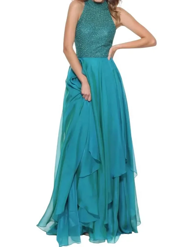 Halter Prom Dress