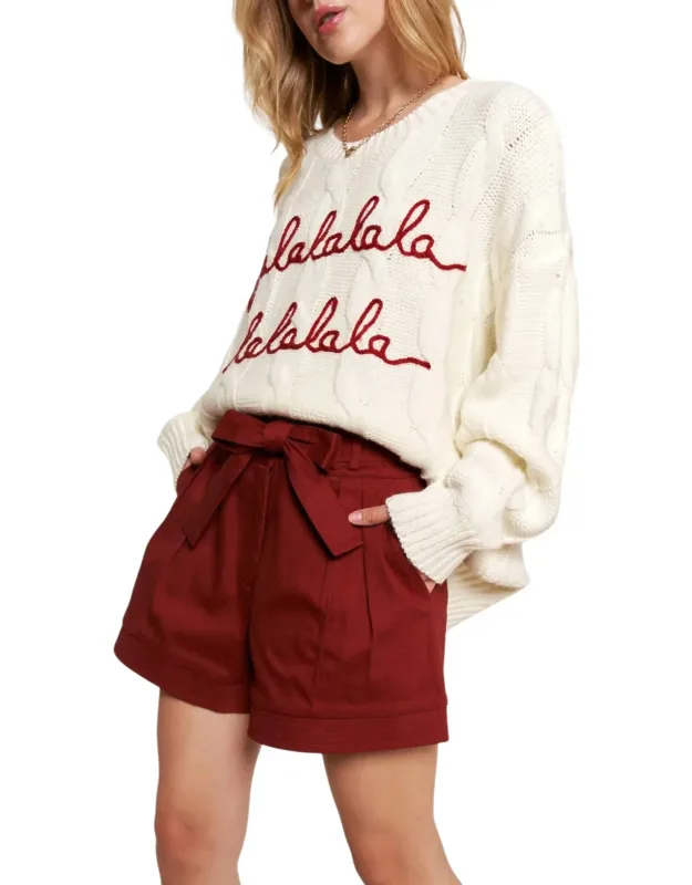 Belted Shorts