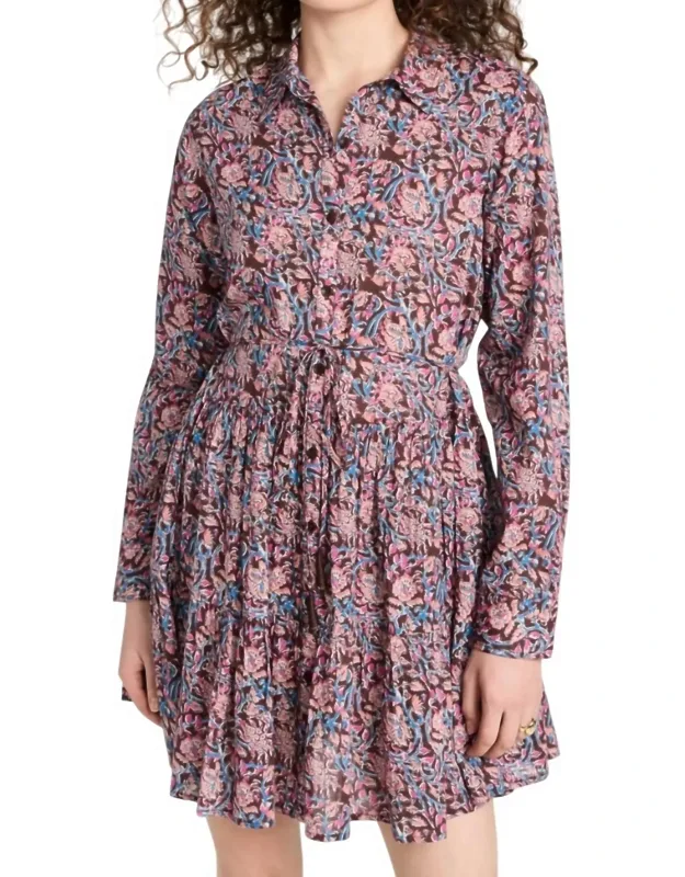 Shirt Dress In Bella Floral