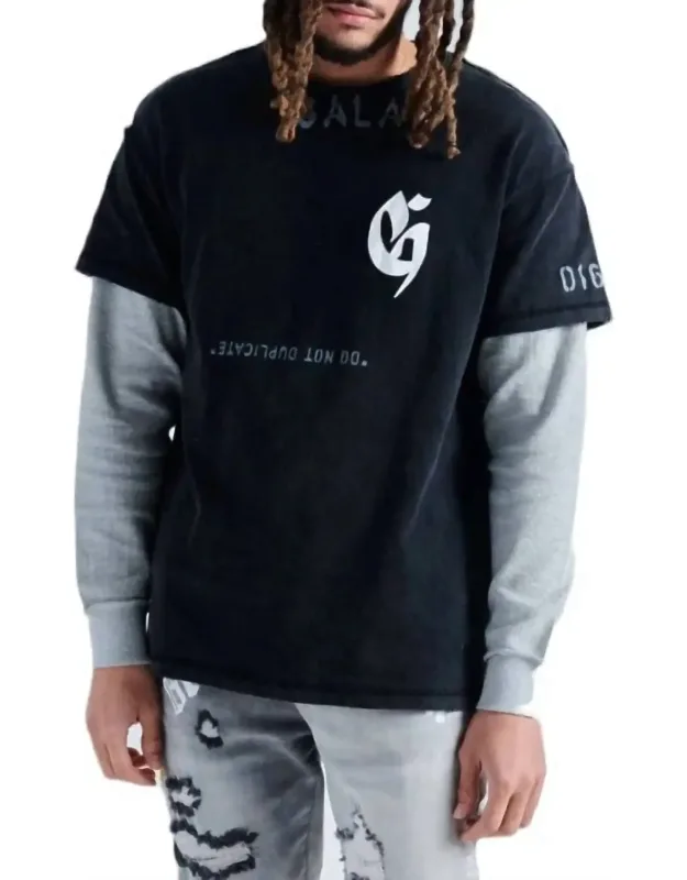 Original Ego Must Die Thermal Long Sleeve Tee