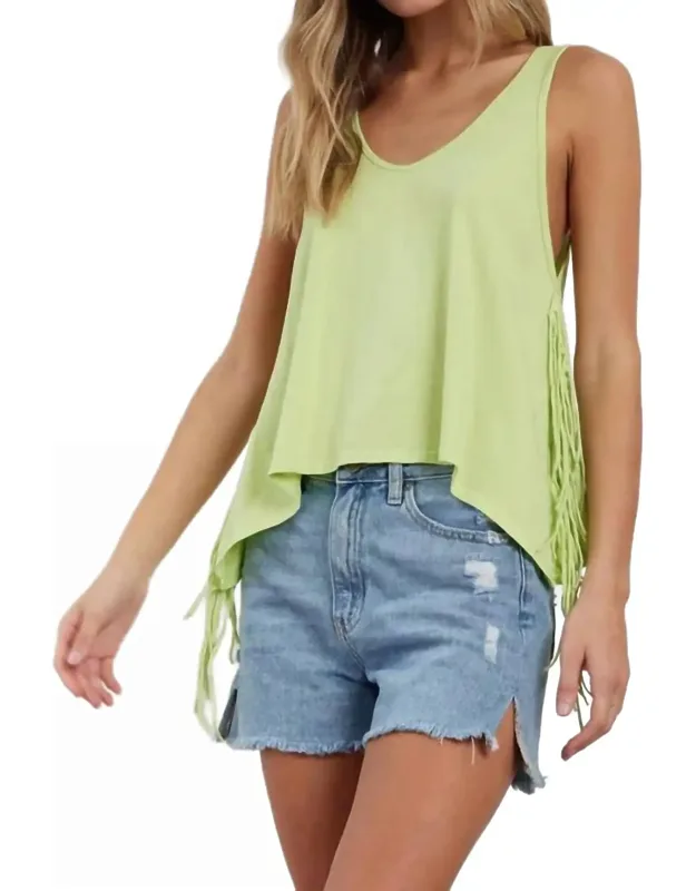 Fringe Tank Top