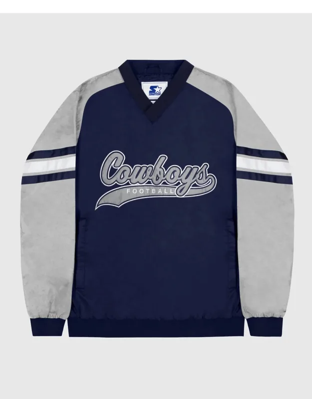 Dallas Cowboys Nylon Pullover Windbreaker Jacket