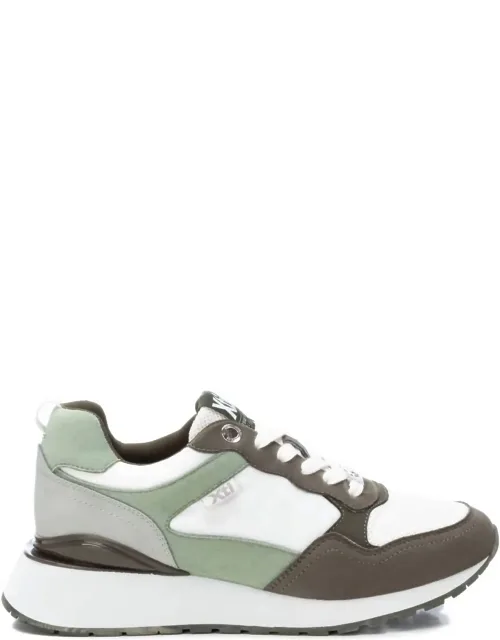 Lace-up Sneakers With Durable Non-slip Rubber Sole