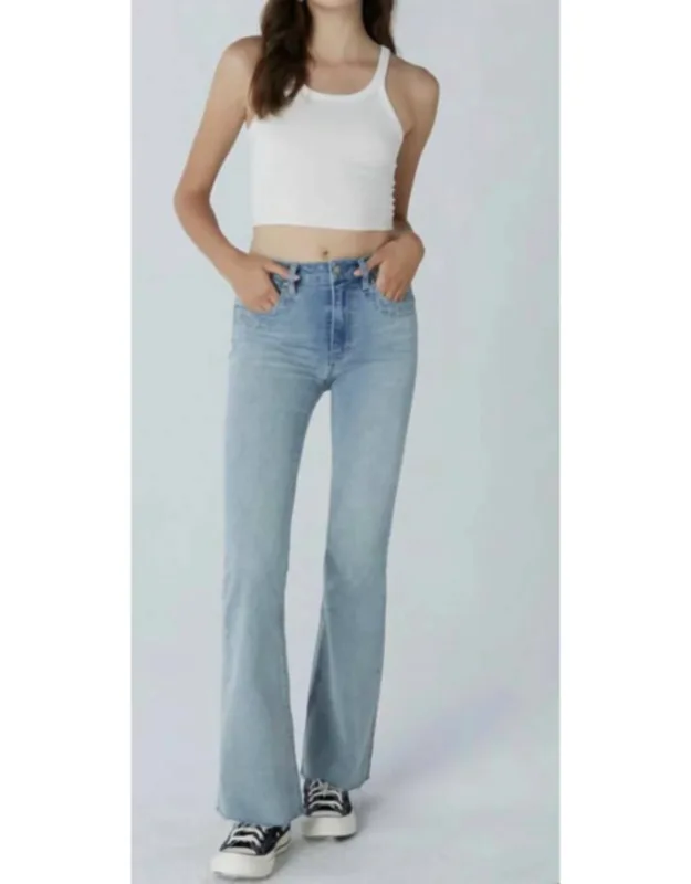 High Rise Flare Jeans