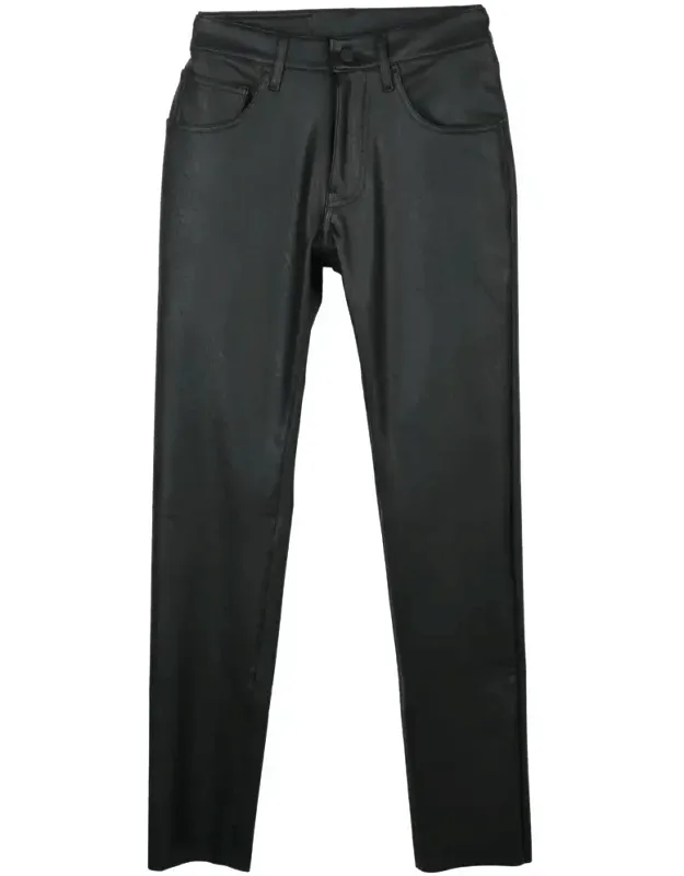 Faux Leather Trousers