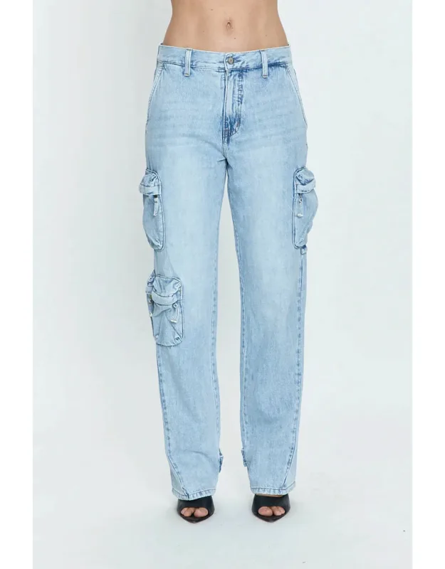 Bobbie Cargo Mid Rise Vintage Pants