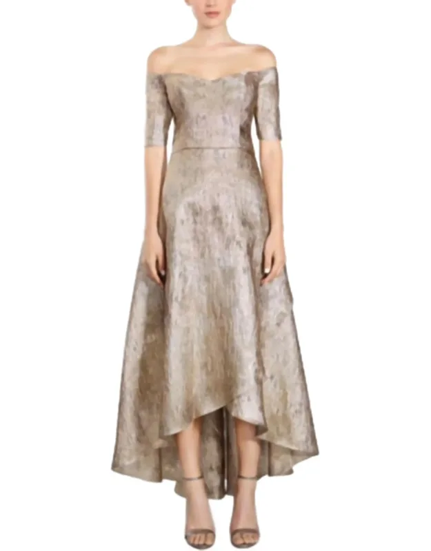 Off The Shoulder Hi-low Dress