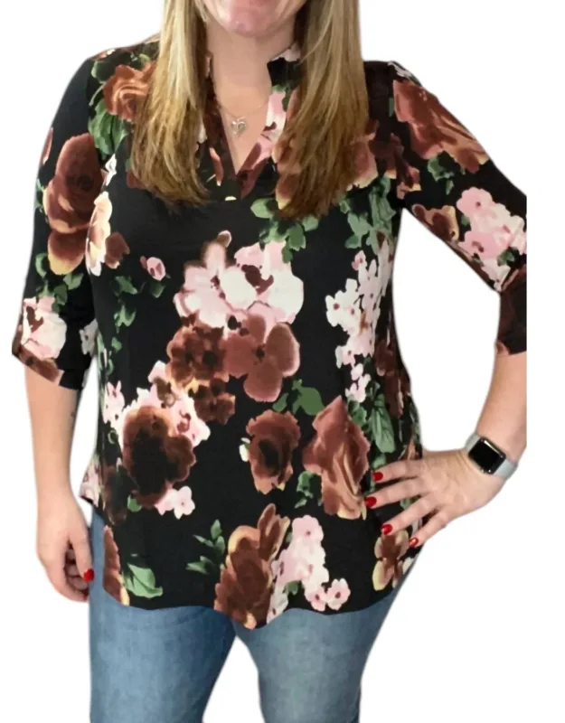 Floral Tunic Top