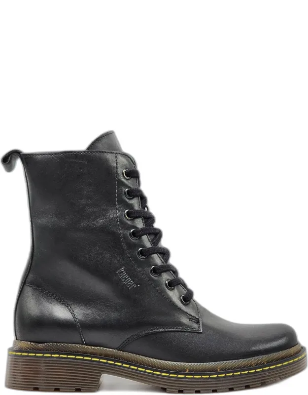Premium Mid Leather Boots