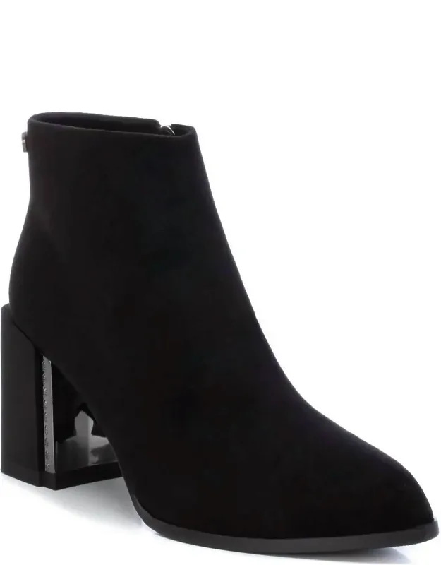 Suede Dress Booties