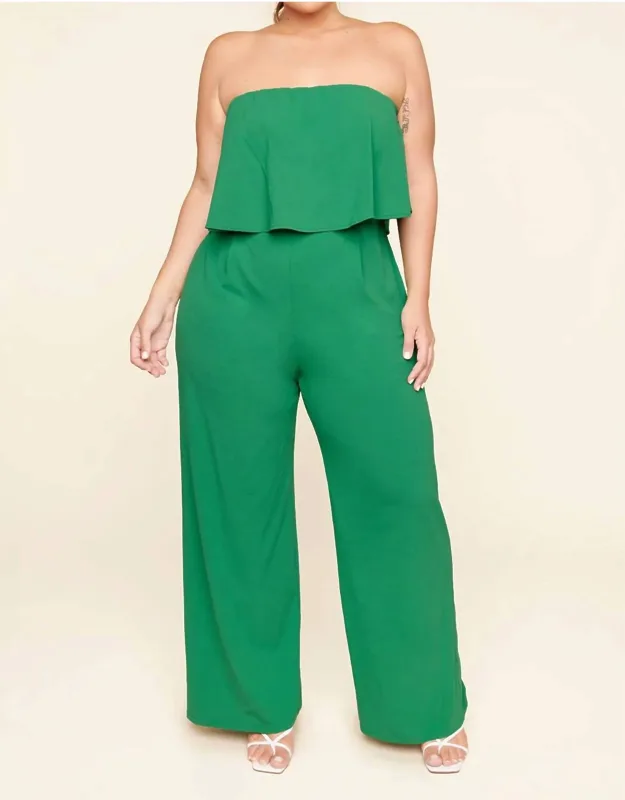 Elvie Strapless Jumpsuit