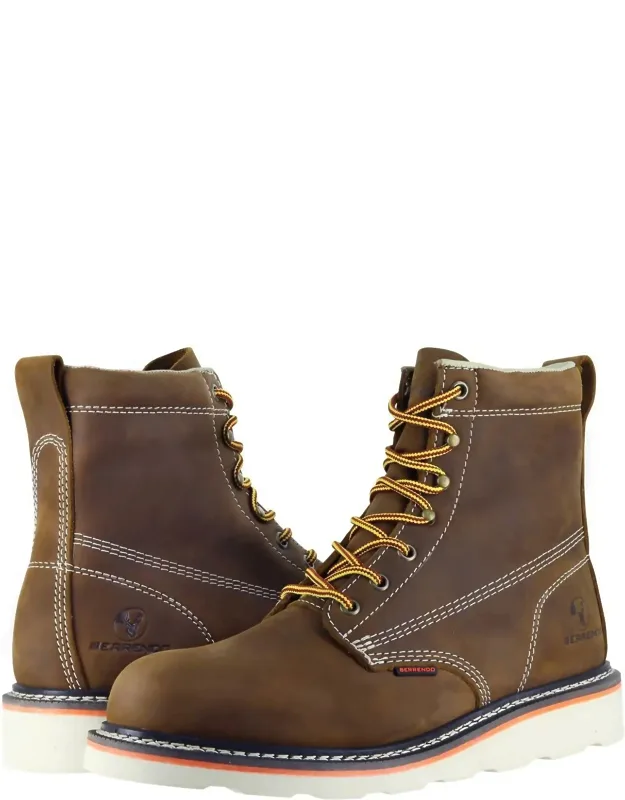 Soft Toe Work Boots Safety Footwear Electrical Hazard Rated