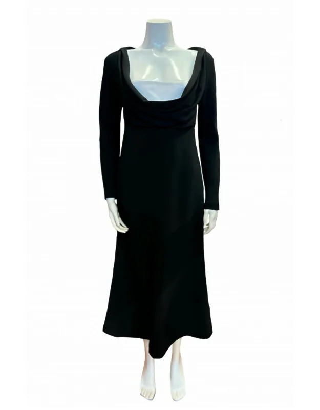 Cowl Neck Dress