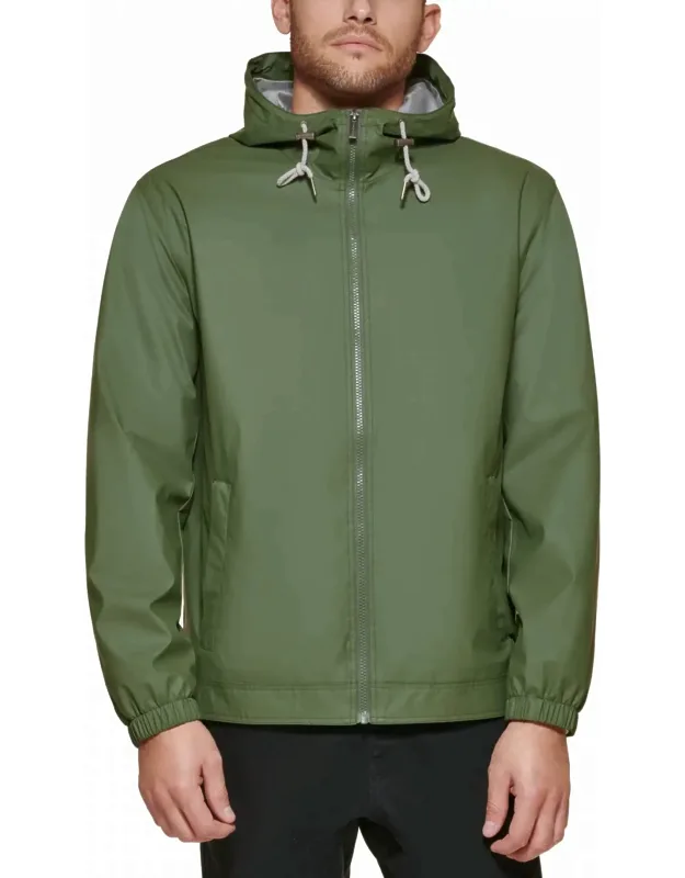 Bomber Jacket With Hoodie